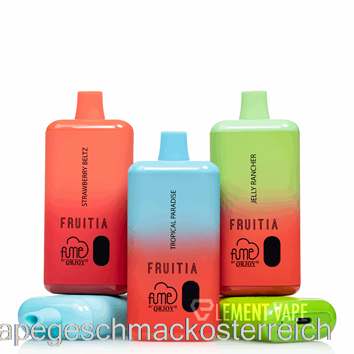 Fruitia X Fume 8000 Einwegbombe Mit Pop-Vape-Geschmack